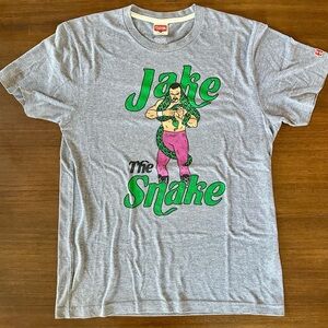 HOMAGE WWF/WWE Jake "the Snake" Roberts T-Shirt